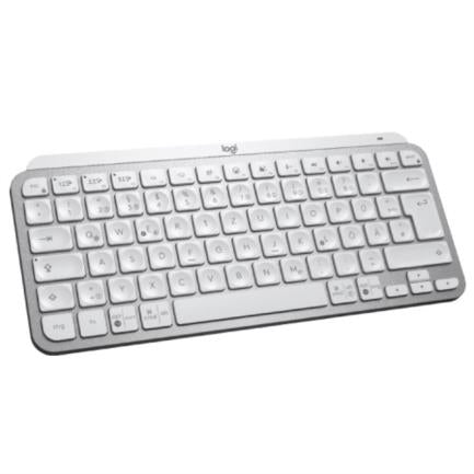 Teclado Logitech MX Keys Mini Inalámbrico Minimalista Color Gris Claro