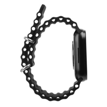 Smart Watch Perfect Choice Citrine con Pantalla Amoled 1.96" Modo Deporte/Monitor Cardiaco/Llamadas Color Negro