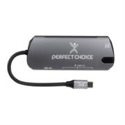 Hub Perfect Choice USB Tipo C