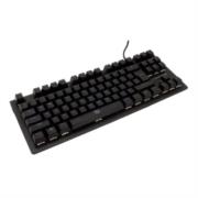 Teclado Gaming Vortred Alpha Mecánico Compacto LED/RGB Color Negro