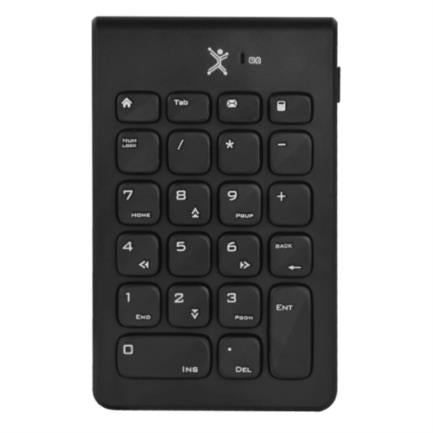 Teclado Numérico Perfect Choice Inalámbrico Receptor USB Negro