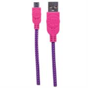 Cable Manhattan Micro-B USB Alta Velocidad 1m Color Rosa-Morado