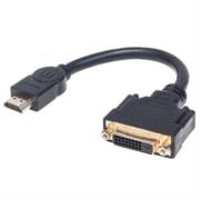 Cable Manhattan HDMI Macho a DVDI-D 20cm Color Negro