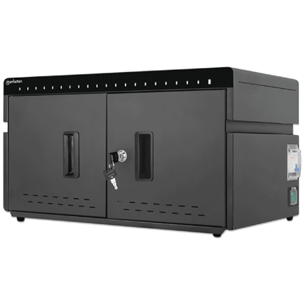 Gabinete de Carga MANHATTAN de 20 puertos USB-C 10.2 pulgadas 360W
