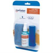 Kit Limpieza Manhattan para LCD Solución 60ml Paño y Brocha