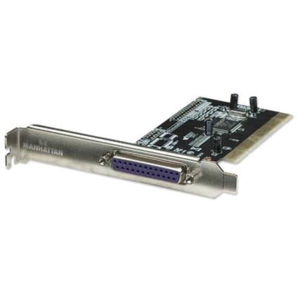 Tarjeta PCI Manhattan Puerto Paralelo Externo DB25