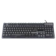 Teclado Gaming Manhattan USB 19 Teclas Multimedia Retroiluminación LED Color Negro