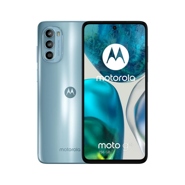 Smartphone Motorola G52 6.6" 256GB/6GB 6.6" Cámara 50MP+8MP+2MP/13MP Snapdragon Android 12 Color Azul