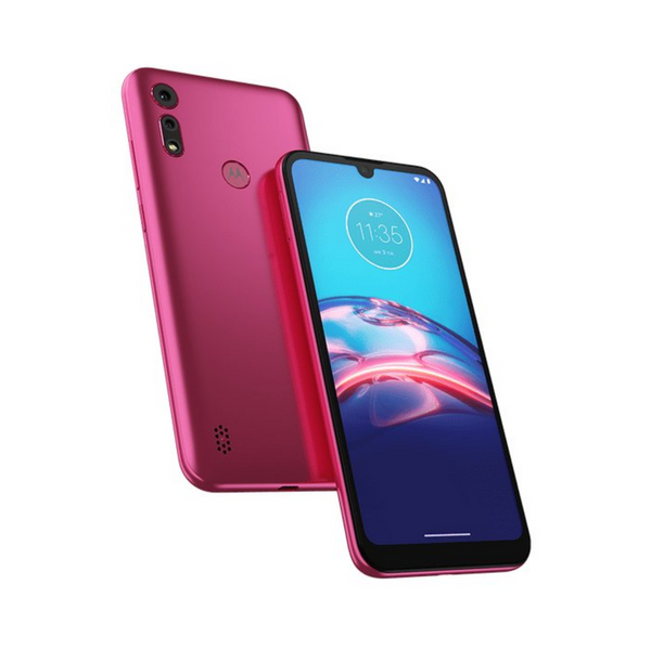 Smartphone Motorola E6i 6.1" 32GB/2GB Cámara 13MP+2MP/5MP Unisoc Android 10 Color Rosa Coral