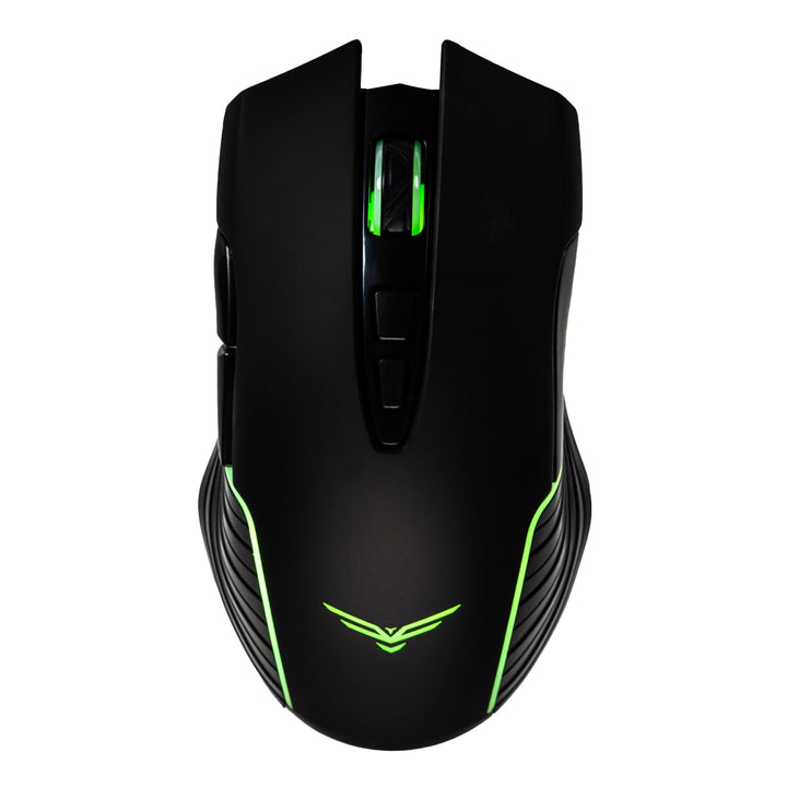 Ratón de juego Naceb NA-0965 - USB Tipo A - Óptico - 7 Botón(es) - PC, Mac - Cable - 3600 dpi - Rueda de desplazamiento