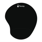 Mouse Pad Nextep Ergonómico Gel Color Negro