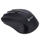 Mouse Nextep Inalámbrico USB Color Negro 1600 dpi Baterias Incluidas