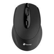 Mouse Nextep Inalámbrico Ergónomico USB 1600 dpi Batería Incluida Color Negro