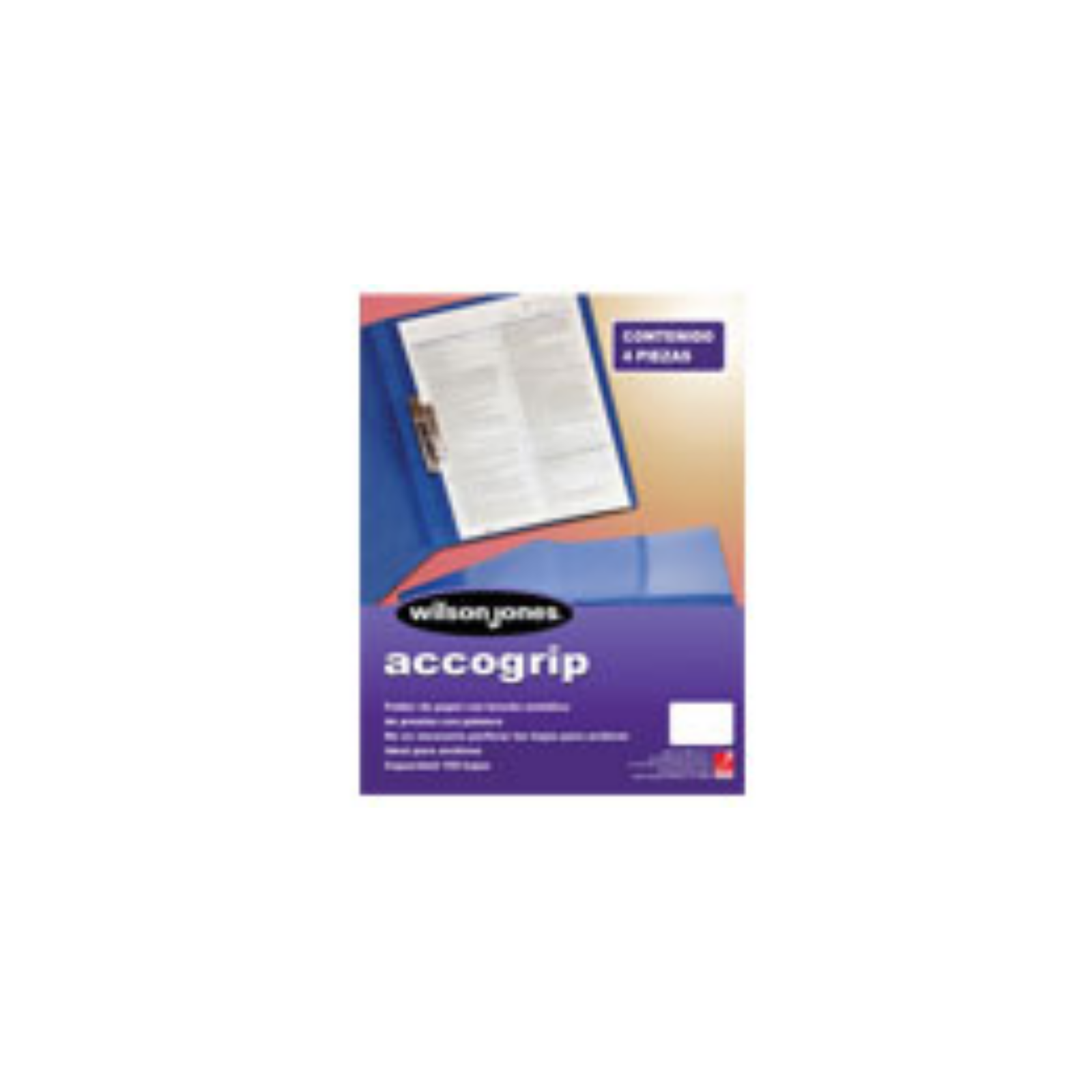 CARPETA ACCO GRIP T3 SH-976 OFICIO AZUL CLARO C/4