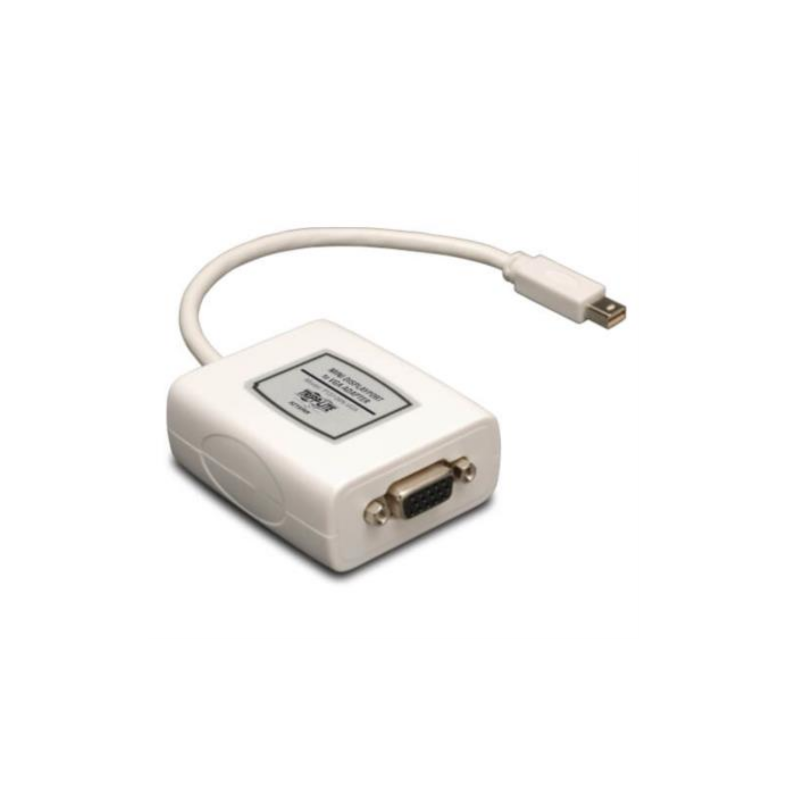 Adaptador Tripp Lite Activo Video Keyspan Mini DisplayPort a VGA Convertidor Video M-H 152mm Color Blanco