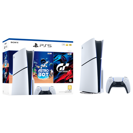 Consola PlayStation 5 de 1TB Astro Bot y Gran Turismo7
