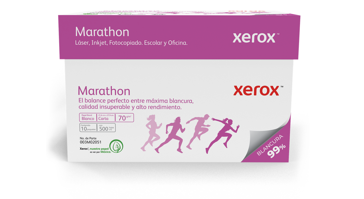 Papel Bond Marathon Carta XEROX Marathon