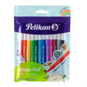 Marcador Pelikan Markana Twist Colores Surtidos Bolsa C/12 Pzas