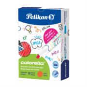 Marcador Pelikan Colorella Tinta Base Agua Color Naranja C/10 Pzas