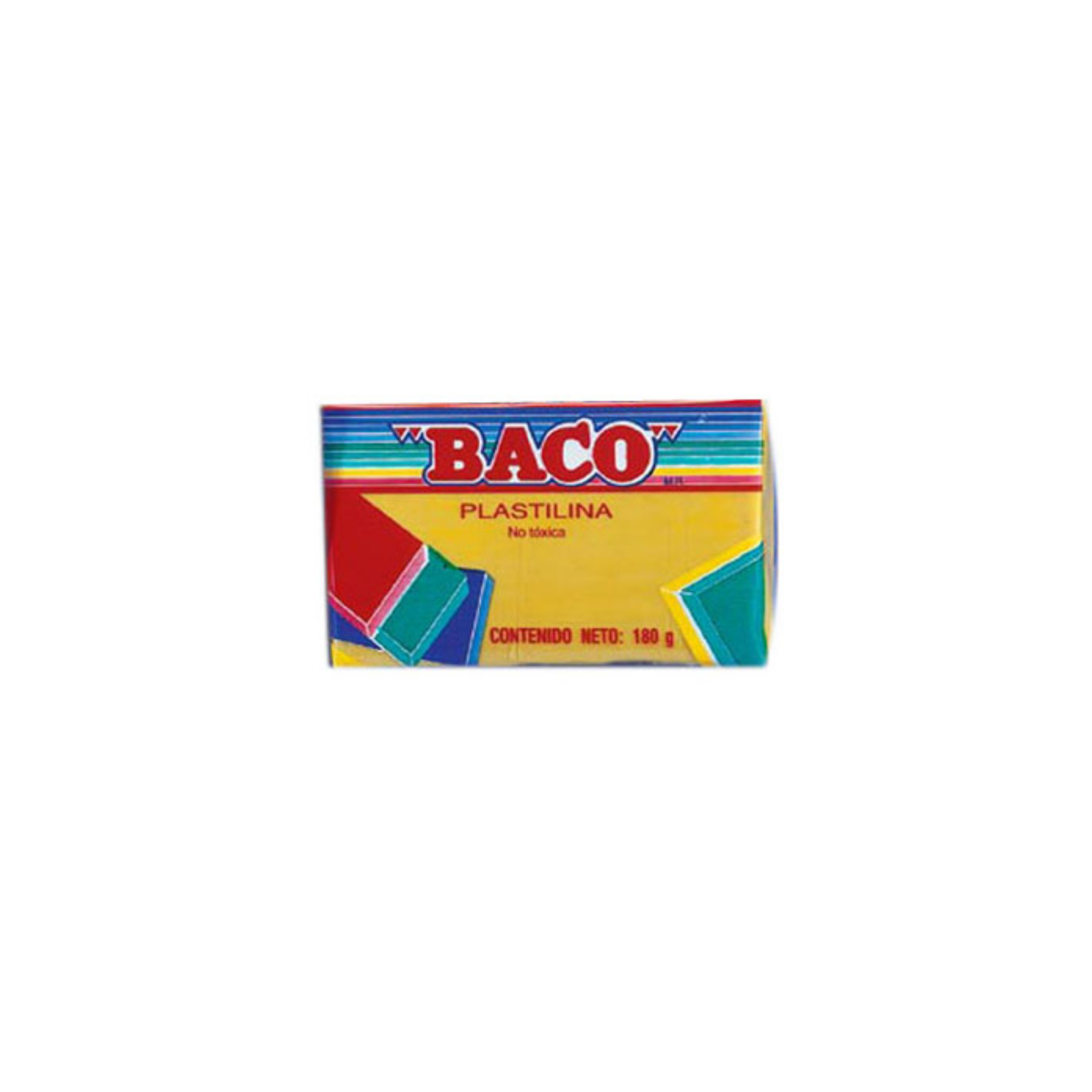 PLASTILINA BACO MARQUETA 180GR AMARILLA No51