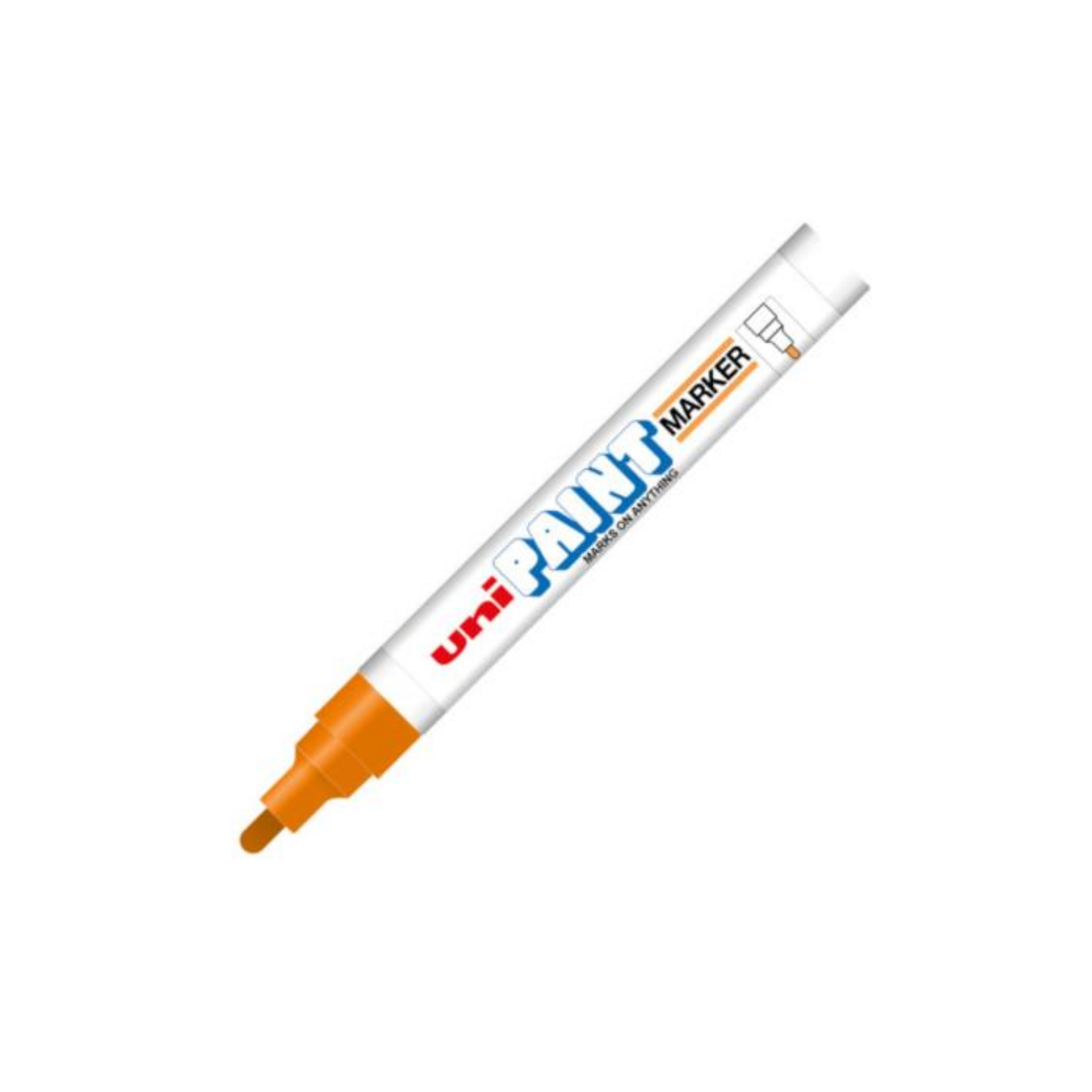 Marcador Azor PX-20 Uniball Paint Color Naranja c/12 Pzas