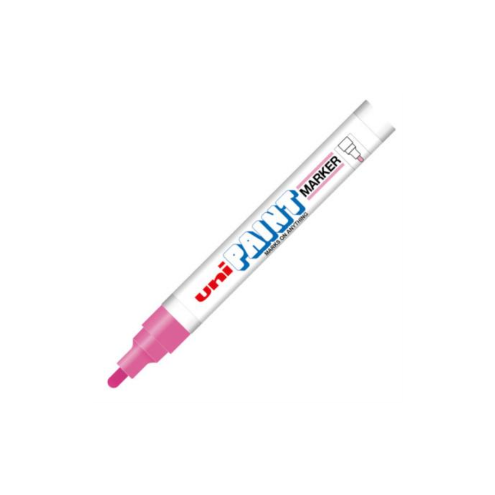 Marcador Azor PX-20 Uniball Paint Color Rosa c/12 Pzas