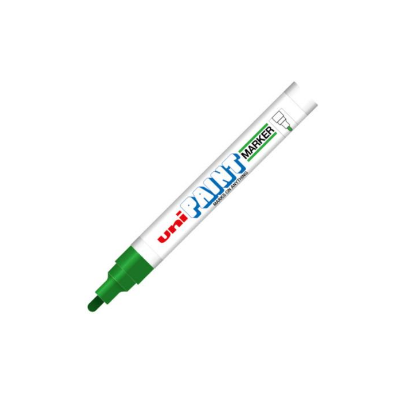 Marcador Azor PX-20 Uniball Paint Color Verde c/12 Pzas