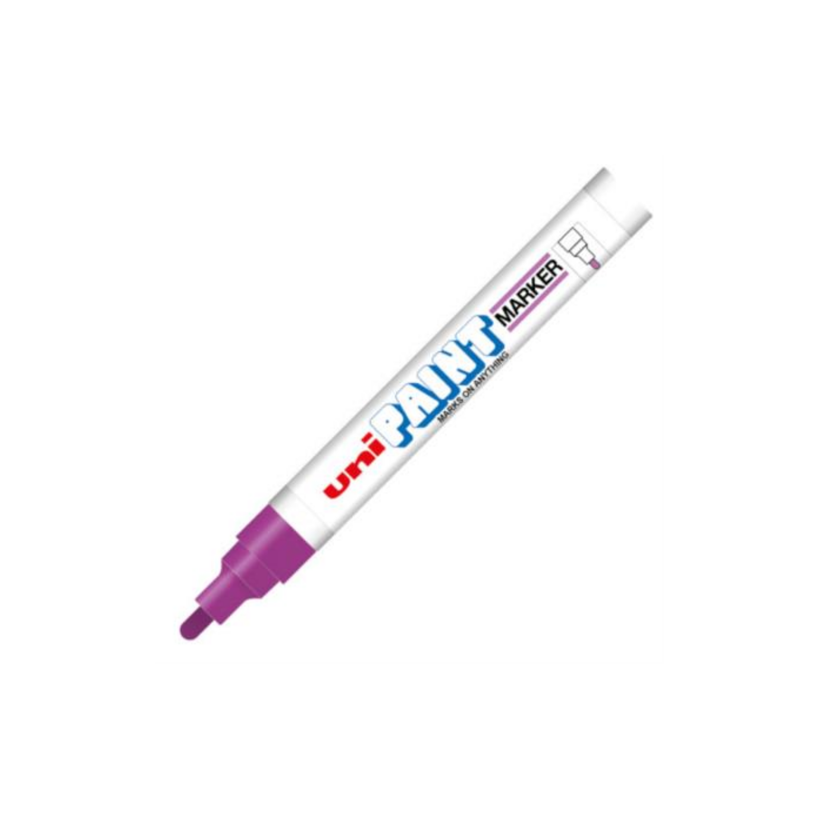 Marcador Azor PX-20 Uniball Paint Color Violeta c/12 Pzas