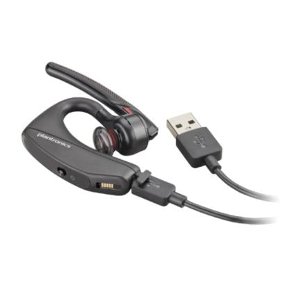 AURICULARES POLYCOM Voyager 5200 Auricular Inalambrico Bluetooth Negro +USB-A to Micro USB Cable-US