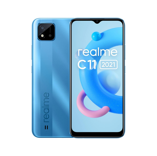 Smartphone RealMe C11 6.5" HD 32GB/2GB Cámara 13MP+2MP/5MP Helio G35 Android 10 Color Azul