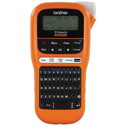 Rotulador Brother P-Touch Edge PT-E110 Impresora Etiquetas Transferecnia Termica 180x180 DPI Naranja