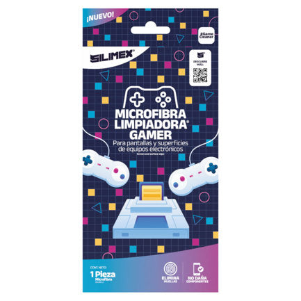 PAÑO DE MICROFIBRA SILIMEX GAMER 30X30