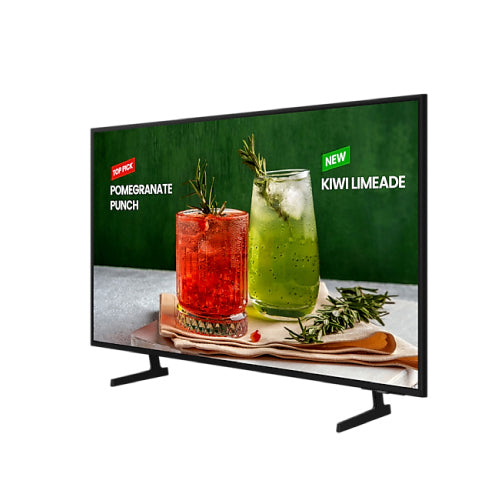 Pantalla Samsung 55" BED-H Led Crystal 4K UHD Resolucion 3840x2160 SMART Admon contenido  HDMI/ LAN / WIFI  16/7  3
