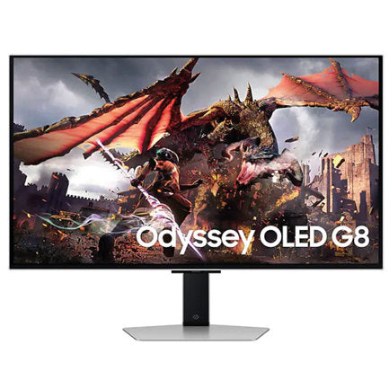 Monitor Gamer Samsung 32 in Odyssey 4K 3840 x 2160 240HZ PLANO PLATA RGB 0.03MS GAMING HUB G8