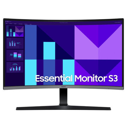 Monitor Samsung Essential S3 S39GD 27" FHD Panel VA 1920 x 1080 Curvo 1500R HDMI/D-Sub
