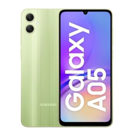 Smartphone Samsung A05 6.7" Octacore 128GB/4GB Cámara 50MP+2MP/8MP Android 13 LTE Importado Color Verde