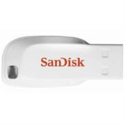 Memoria USB SanDisk Flash Cruzer Blade 16GB USB 2.0 Color Blanco SDCZ50C-016G-B35W