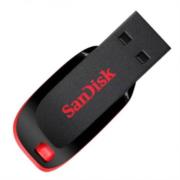 Memoria USB SanDisk Flash Cruzer Blade 64GB USB 2.0 Color Negro SDCZ50-064G-B35