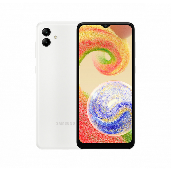 Smartphone Samsung Galaxy A04 6.5" 32GB/3GB Cámara 50MP+2MP/5MP Octacore Android Color Blanco
