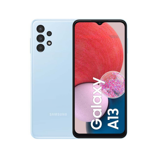 Smartphone Samsung Galaxy A13 6.6" 64GB/4GB Cámara 50MP+5MP+2MP+2MP/8MP Octacore Android 11 Color Azul