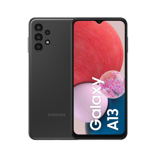 Smartphone Samsung Galaxy A13 6.6" 64GB/4GB Cámara 50MP+5MP+2MP+2MP/8MP Octacore Android 11 Color Negro