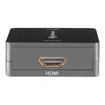 Convertidor Steren VGA a HDMI Soporta Full HD 1080p Color Negro