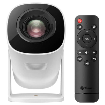 Mini Proyector Steren Multimedia HD 720p 35"-100" 110LM ANSI