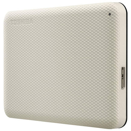 Disco Duro Externo Toshiba Canvio Advance V10 4TB 2.5" USB 3.2 Gen 1 Color Blanco para Windows/Mac