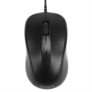 Mouse Targus Óptico Alámbrico USB 3 Botones Color Negro