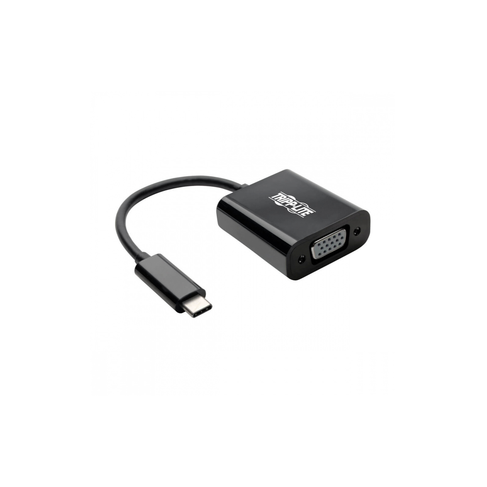 Adaptador Tripp Lite USB-C a VGA con Modo Alterno DP 1.2 Color Negro