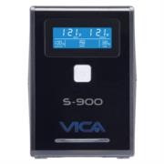 UPS Vica S900 Regulador Integrado 900VA/550W 8 Contactos Pantalla LCD Color Negro