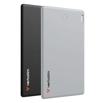 Localizador Verbatim My Finder Bluetooth Tarjeta 2 pzas Negro Plateado