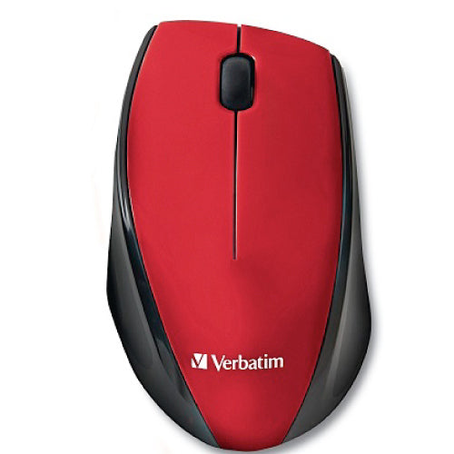 Mouse VERBATIM Inalambrico BlueLED - Rojo
