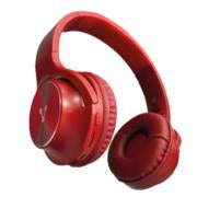 Diadema Vorago HPB-200 Bluetooth FM-MSD Plegable Color Rojo
